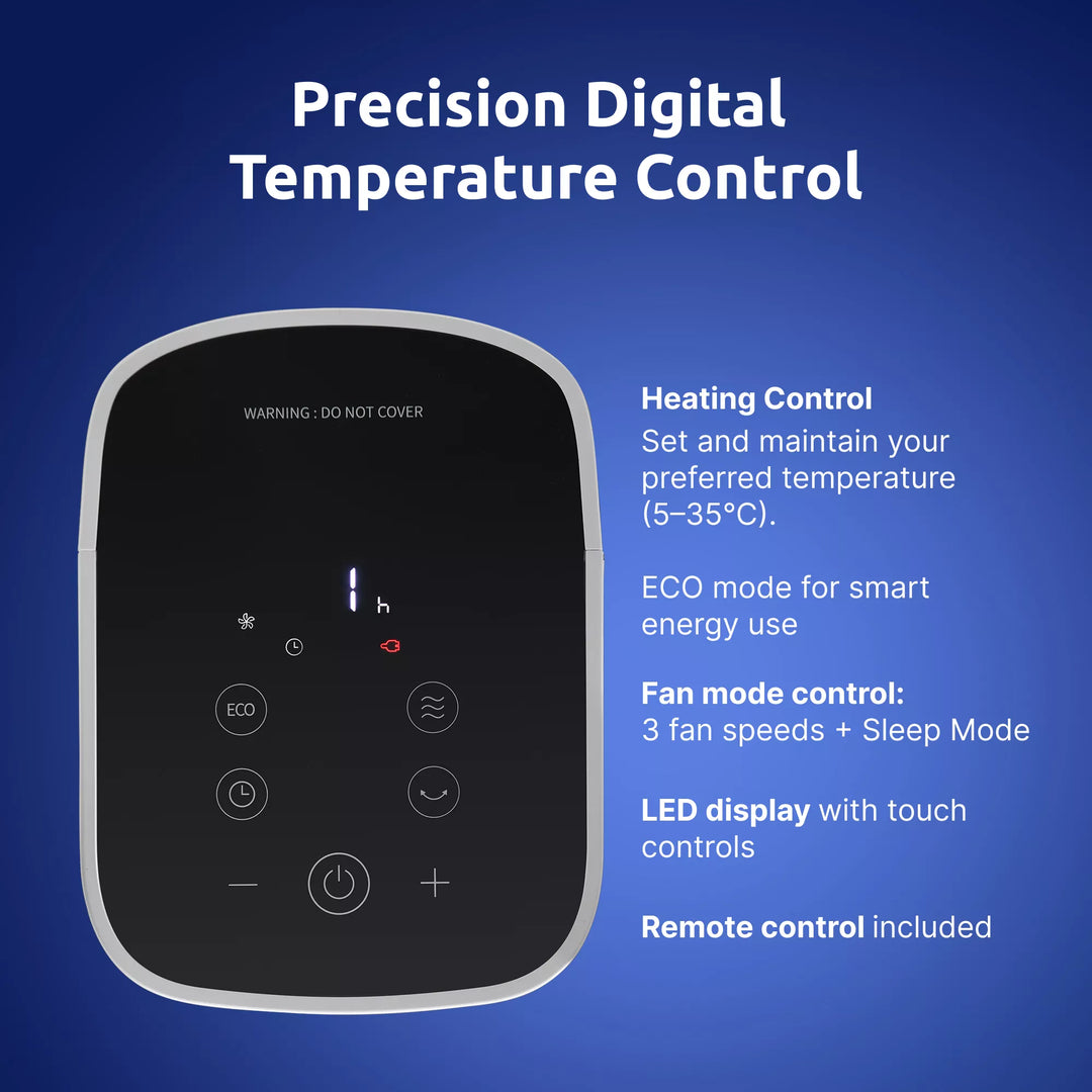 ZH/201 — Zeni All-Season™ Tower 2200W (Heater + Fan Combo)