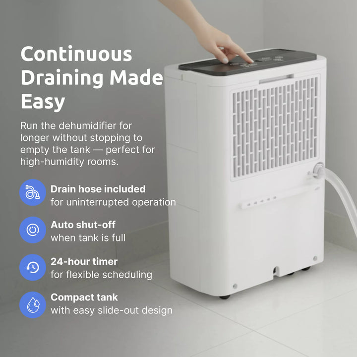 ZD/120 — Zeni DryPure™ 20L Dehumidifier + HEPA 13 Air Purifier (Medium)