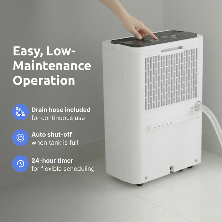 ZD/120 — Zeni DryPure™ 20L Dehumidifier with UV-C Technology (Medium Rooms)
