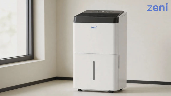 ZD/112 — Zeni DryPure™ 12L Dehumidifier + HEPA 13 Air Purifier (Small)